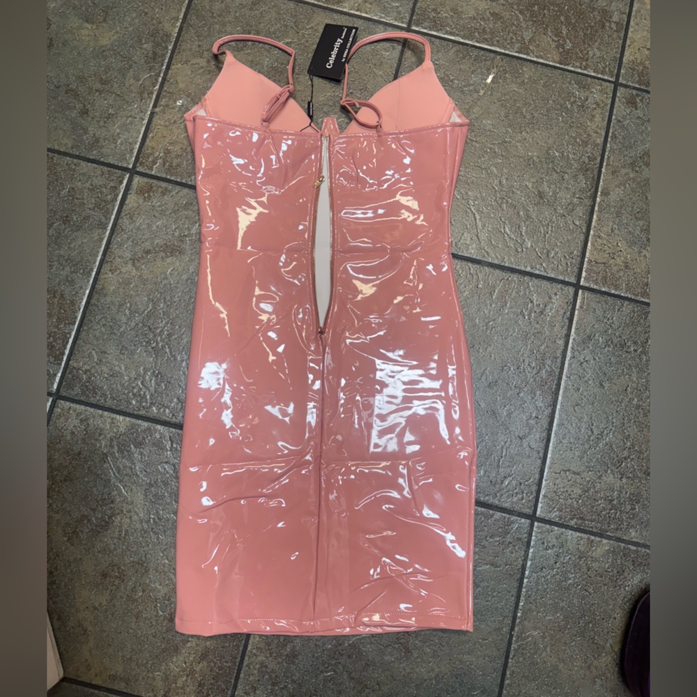 Pink Mini Dress M - Picture 8 of 10